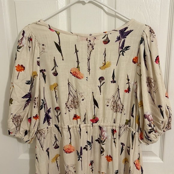 Lisa Says Gah X Free People Leila Floral Dress NWT Size XS - Picture 7 of 11